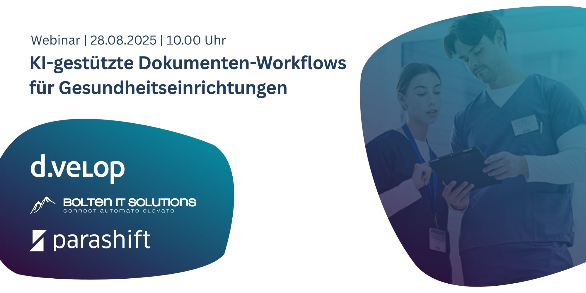 Webinar: Next-Level Healthcare – KI-gestützte Dokumenten-Workflows für Gesundheitseinrichtungen
